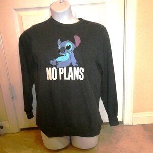 Disney Stitch Pullover Crew Neck Sweatshirt Size M